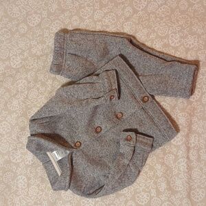 Cozy Gray Carter's Cardigan and Pants Set